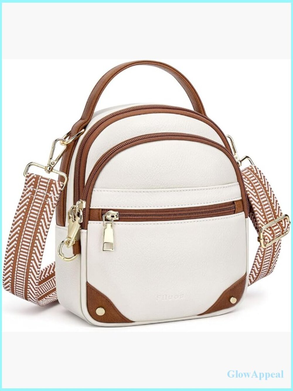 Mini Crossbody Bag with RFID Blocking Anti Theft Travel Purse